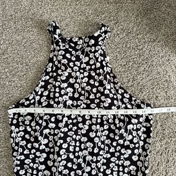 NEW LAVINA | Black and White Floral Dress - Picture 10 of 13